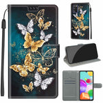 Custodia portafoglio in pelle PU con chiusura magnetica Samsung A