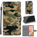 Custodia in pelle PU a vibrazione orizzontale con chiusura magnetica a disegno colorato di tensione con supporto e slot per schede, For Samsung Galaxy A72 5G