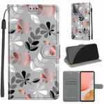 Custodia in pelle PU a vibrazione orizzontale con chiusura magnetica a disegno colorato di tensione con supporto e slot per schede, For Samsung Galaxy A72 5G