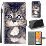 Custodia portafoglio in pelle PU con chiusura magnetica Galaxy A0