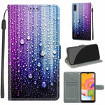 Custodia portafoglio in pelle PU con chiusura magnetica Galaxy A0