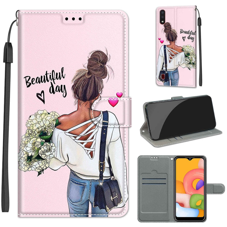 Custodia portafoglio in pelle PU con chiusura magnetica Galaxy A0
