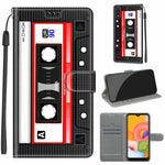 Custodia portafoglio in pelle PU con chiusura magnetica Galaxy A0