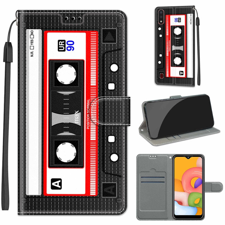 Custodia portafoglio in pelle PU con chiusura magnetica Galaxy A0