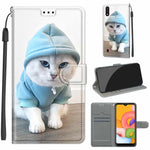 Custodia portafoglio in pelle PU con chiusura magnetica Galaxy A0