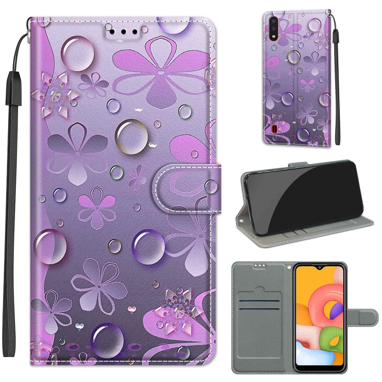 Custodia portafoglio in pelle PU con chiusura magnetica Galaxy A0
