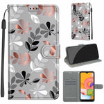 Custodia portafoglio in pelle PU con chiusura magnetica Galaxy A0