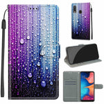 Custodia portafoglio in pelle PU con chiusura magnetica Galaxy A2