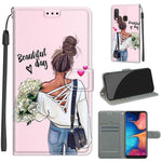 Custodia portafoglio in pelle PU con chiusura magnetica Galaxy A2