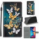 Custodia portafoglio in pelle PU con chiusura magnetica Galaxy A2