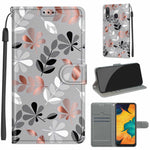 Custodia in pelle PU a vibrazione orizzontale con chiusura magnetica a disegno colorato di tensione con supporto e slot per schede, For Samsung Galaxy A30 / A20