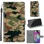 Custodia in pelle PU a vibrazione orizzontale con chiusura magnetica a disegno colorato di tensione con supporto e slot per schede, For Samsung Galaxy A40
