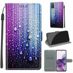 Custodia in pelle PU con chiusura magnetica per Galaxy S20
