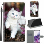 Custodia in pelle PU con chiusura magnetica per Galaxy S20