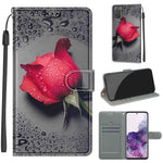 Custodia in pelle PU con chiusura magnetica per Galaxy S20