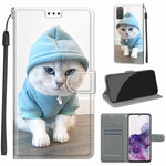 Custodia in pelle PU con chiusura magnetica per Galaxy S20