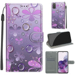 Custodia in pelle PU con chiusura magnetica per Galaxy S20