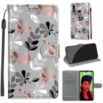 Custodia in pelle PU a vibrazione orizzontale con chiusura magnetica a disegno colorato di tensione con supporto e slot per schede, For Huawei P Smart+ 2019