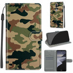 Custodia in pelle PU a vibrazione orizzontale con chiusura magnetica a disegno colorato di tensione con supporto e slot per schede, For Nokia 2.4
