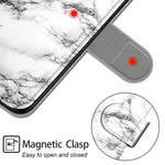 Custodia in pelle PU a vibrazione orizzontale con chiusura magnetica a disegno colorato di tensione con supporto e slot per schede, For Nokia 1.4