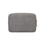 Borsa in pelle PU opaca per accessori digitali 17x12x6cm