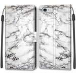 Custodia portafoglio in pelle PU con chiusura magnetica iPhone 6/
