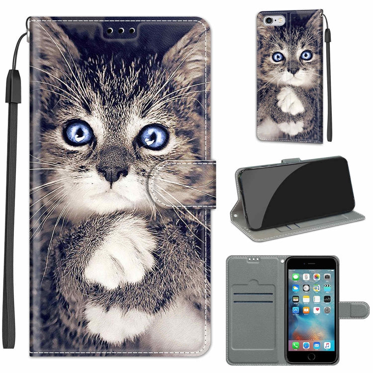 Custodia portafoglio in pelle PU con chiusura magnetica iPhone 6/