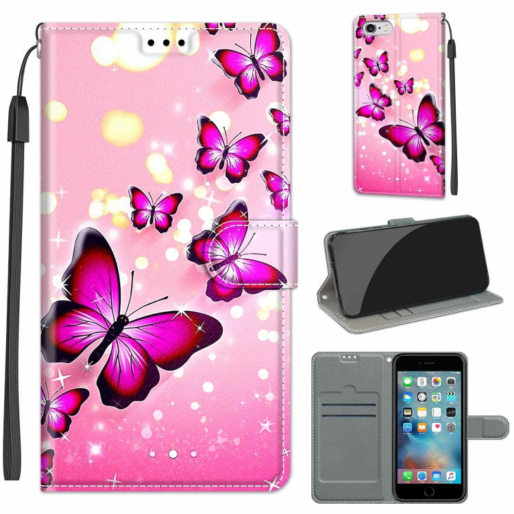 Custodia portafoglio in pelle PU con chiusura magnetica iPhone 6/