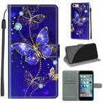 Custodia portafoglio in pelle PU con chiusura magnetica iPhone 6/