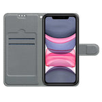 Custodia portafoglio in pelle PU con chiusura magnetica iPhone 11