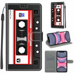 Custodia portafoglio in pelle PU con chiusura magnetica iPhone 11