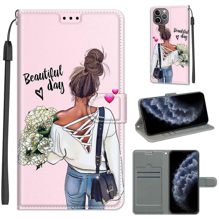 Custodia portafoglio in pelle PU con chiusura magnetica per iPhon