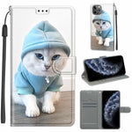 Custodia portafoglio in pelle PU con chiusura magnetica per iPhon