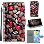 Custodia portafoglio in pelle PU con chiusura magnetica per iPhon