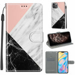 Custodia portafoglio in pelle PU con chiusura magnetica per iPhon