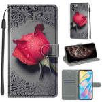 Custodia portafoglio in pelle PU con chiusura magnetica per iPhon