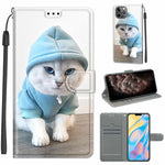 Custodia portafoglio in pelle PU con chiusura magnetica per iPhon