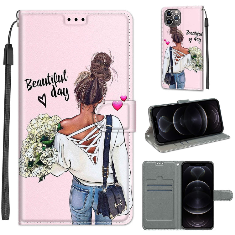 Custodia portafoglio in pelle PU con chiusura magnetica per iPhon