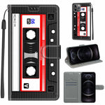 Custodia portafoglio in pelle PU con chiusura magnetica per iPhon
