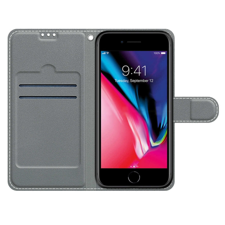 Custodia portafoglio in pelle PU con chiusura magnetica per iPhon