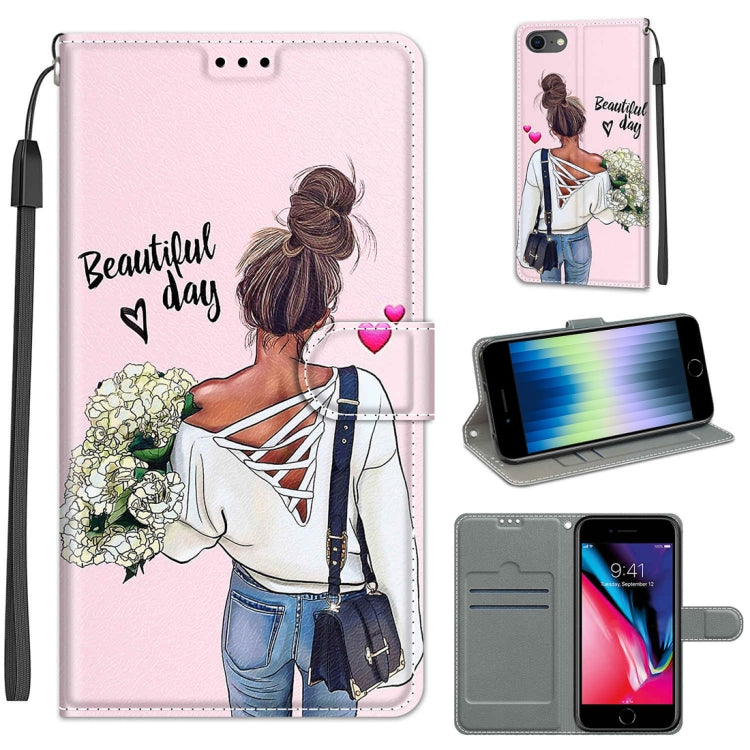 Custodia portafoglio in pelle PU con chiusura magnetica per iPhon