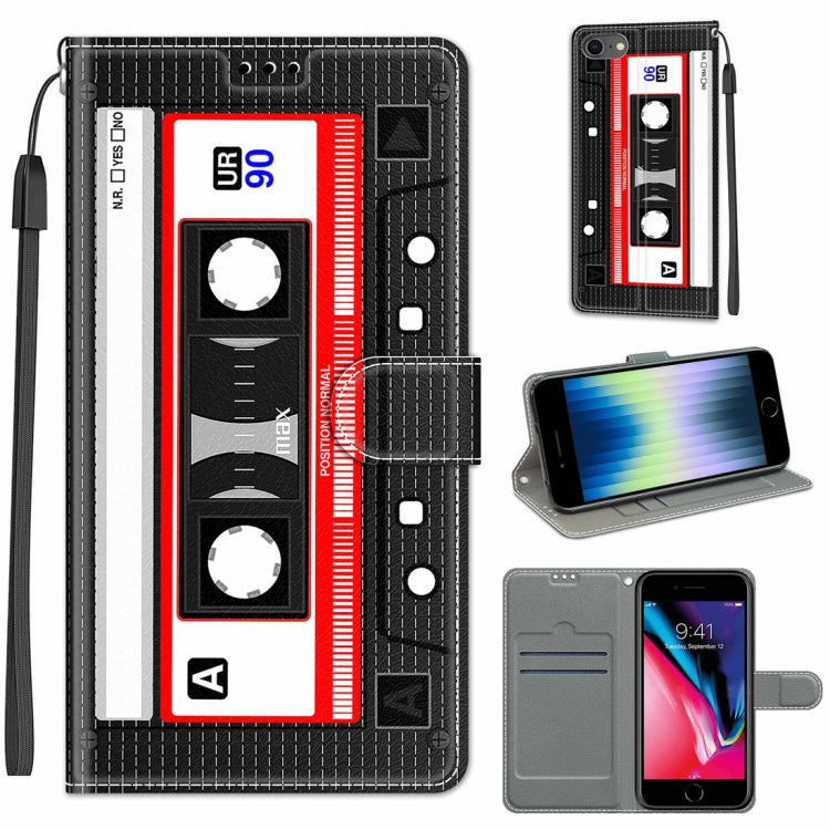 Custodia portafoglio in pelle PU con chiusura magnetica per iPhon
