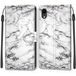 Custodia in pelle PU con chiusura magnetica per iPhone XR