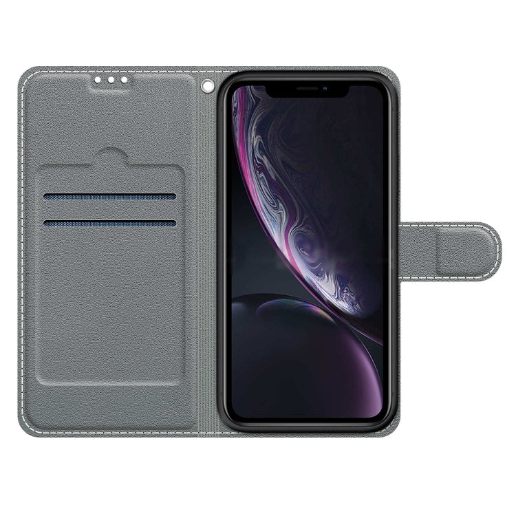 Custodia in pelle PU con chiusura magnetica per iPhone XR