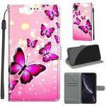 Custodia in pelle PU con chiusura magnetica per iPhone XR