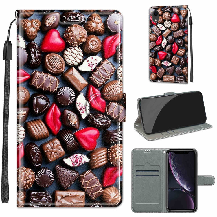 Custodia in pelle PU con chiusura magnetica per iPhone XR