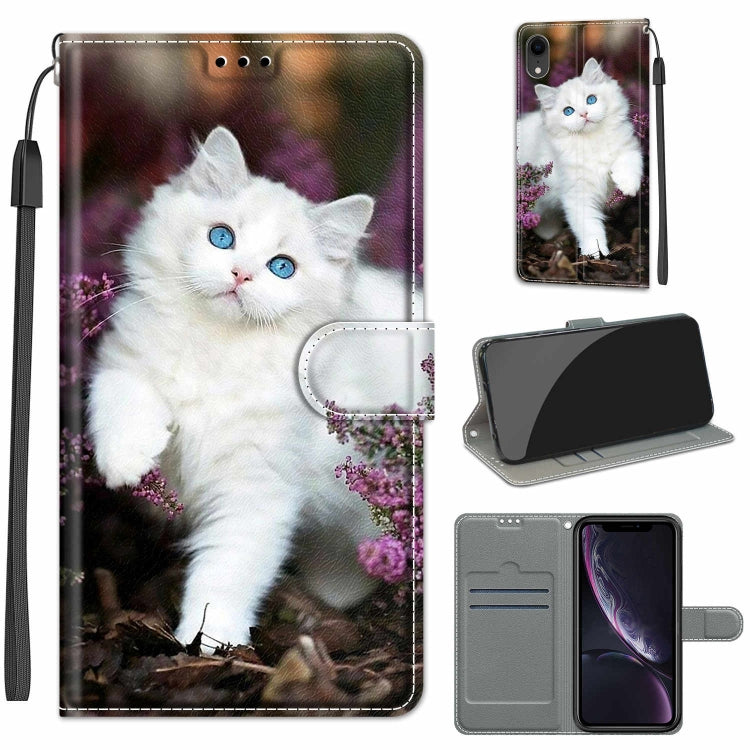 Custodia in pelle PU con chiusura magnetica per iPhone XR