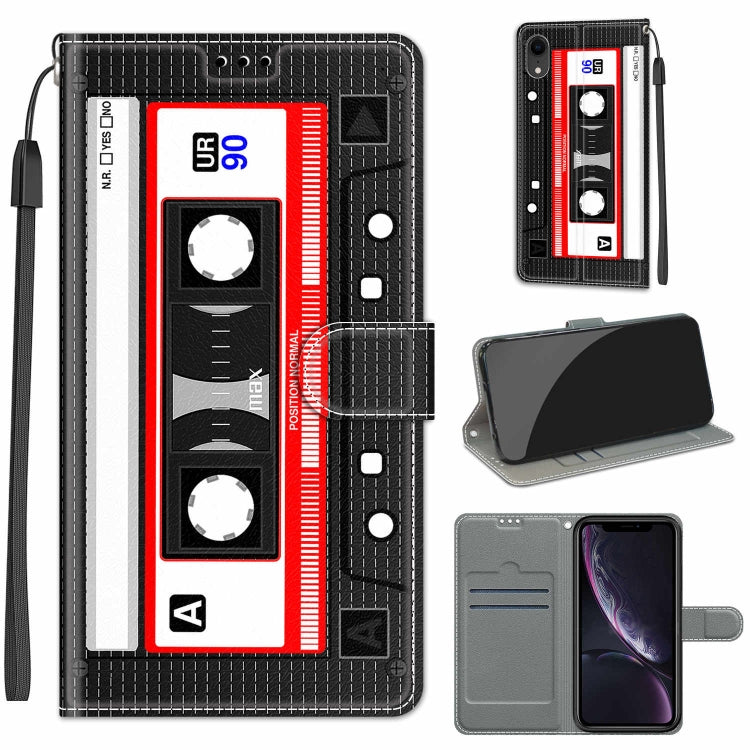 Custodia in pelle PU con chiusura magnetica per iPhone XR