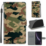 Custodia in pelle PU con chiusura magnetica per iPhone XR