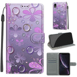 Custodia in pelle PU con chiusura magnetica per iPhone XR